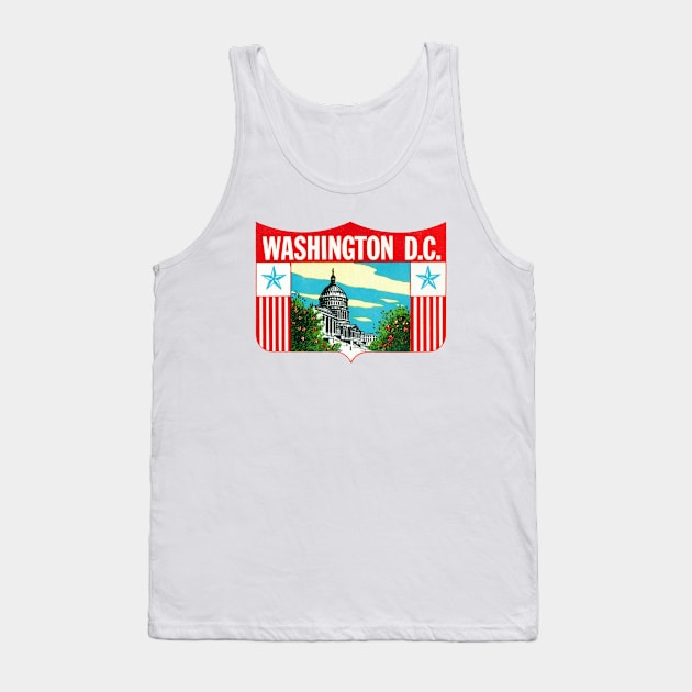 1960 Washington D.C. Tank Top by historicimage